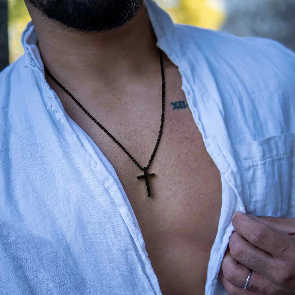 SERASAR - "Lord" RVS ketting Zwart