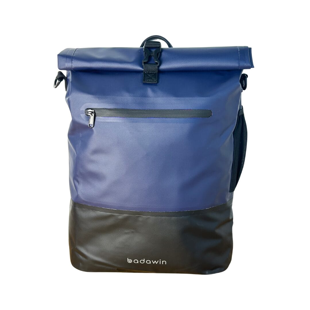 BADAWIN - "Ancel" Marine Blauw 3-in-1 Bagagerek Fietsrugzak