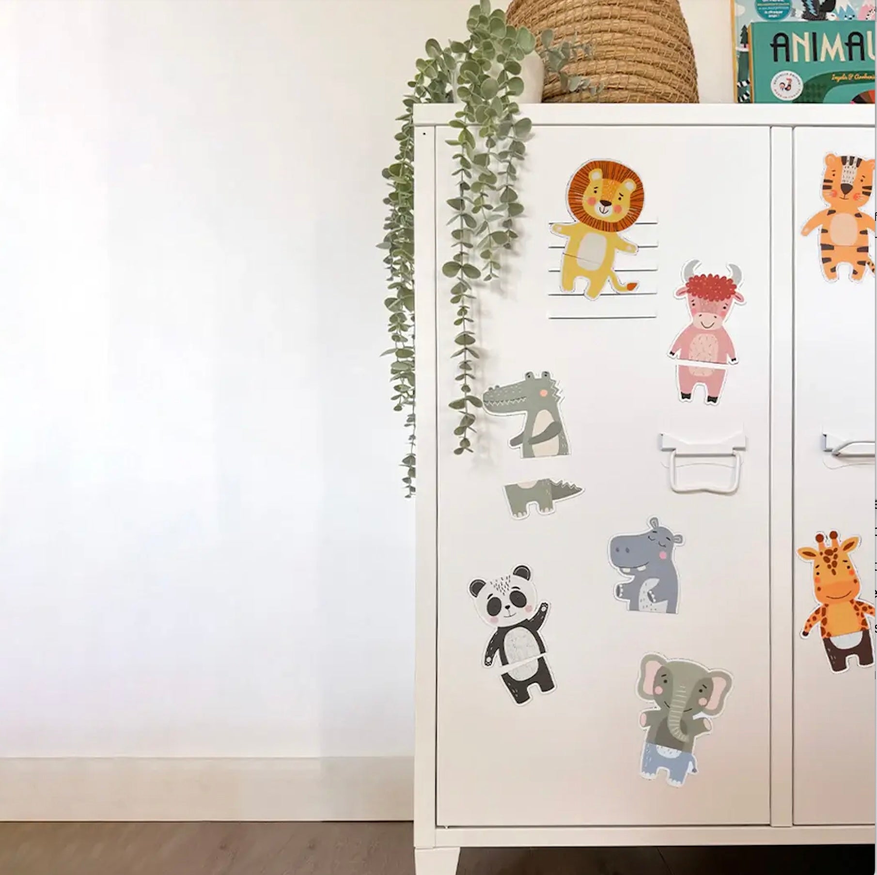 FERFLEX - Magneet Safari Dieren Puzzel