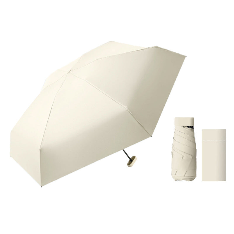 TinyTin - "Ivory" Mini Pocket Paraplu