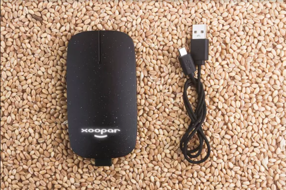 Xooper - 🖱️ BIO POKKET muis - Draadloze muis Zwart 🖱️
