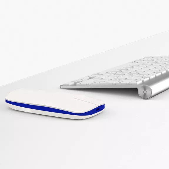 Xooper - 🖱️ Pokket 2 Wit Blauw Draadloze Muis 🖱️