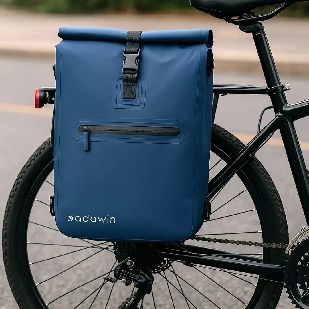 BADAWIN - "Ali" Blue 4-in-1 Bagagerek Fietsrugzak