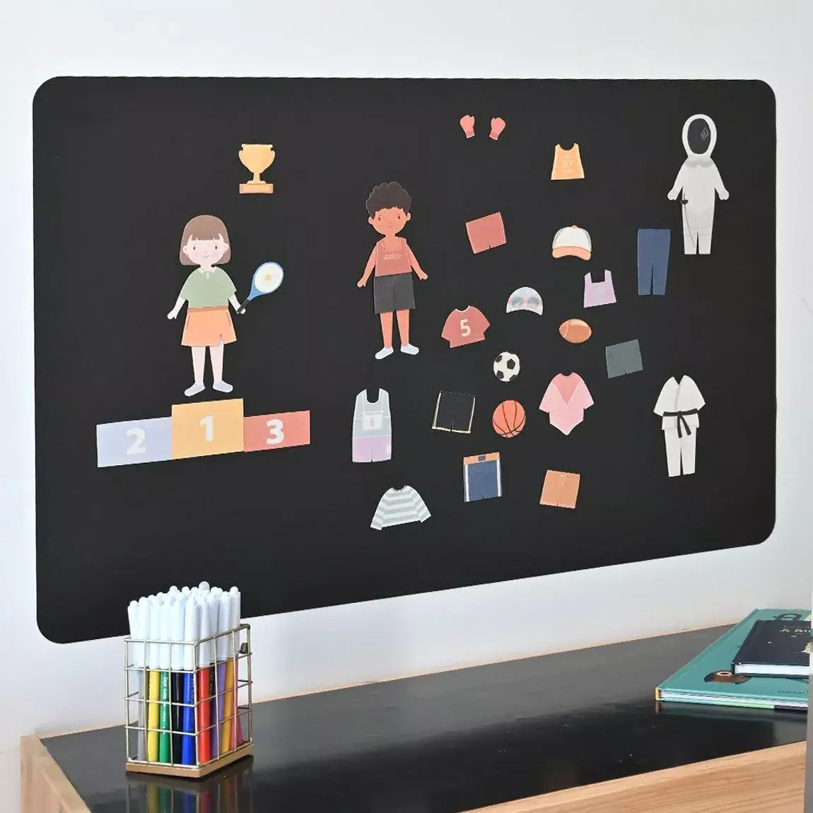 FERFLEX - Sportoutfits - Magnetisch aankleedspel