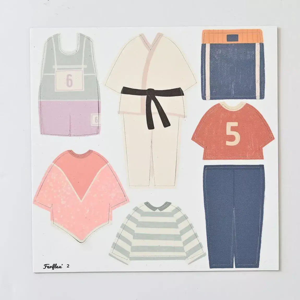 FERFLEX - Sportoutfits - Magnetisch aankleedspel