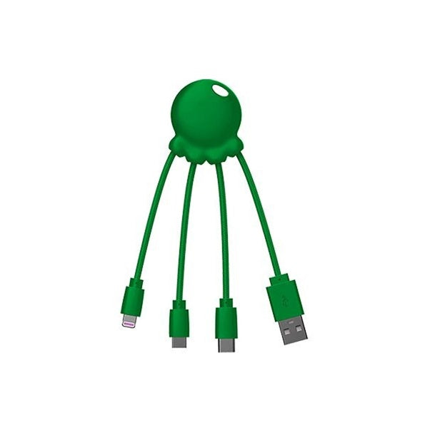 Xoopar - 🔌OCTOPUS Recycled - Multi kabel Groen 🔌