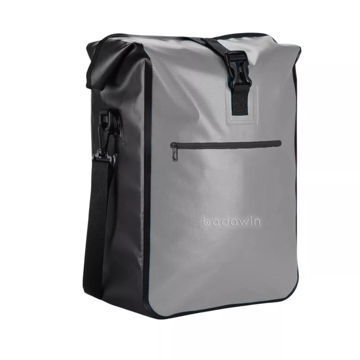 BADAWIN - "Aaron" Grey Fietstas Bagagedrager 2-in-1