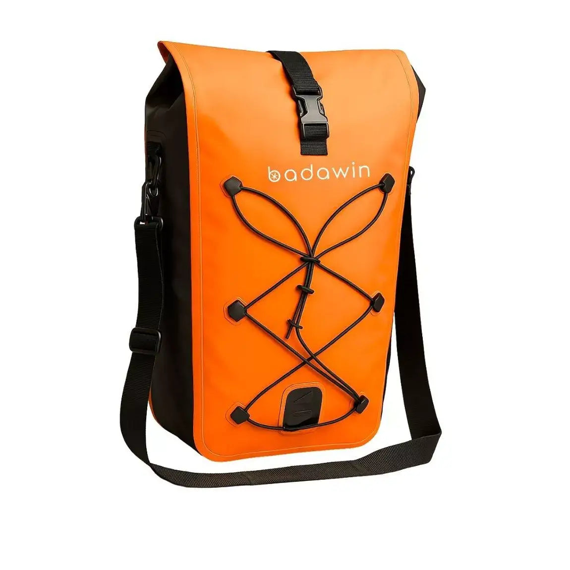 BADAWIN - "Hind" Fietstas Bagagedrager 2-in-1 Orange 25/30L