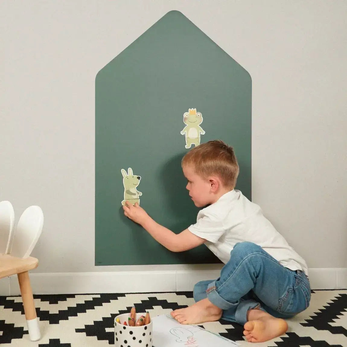 FERFLEX - Huis - Smaragd Groen - magnetisch bord