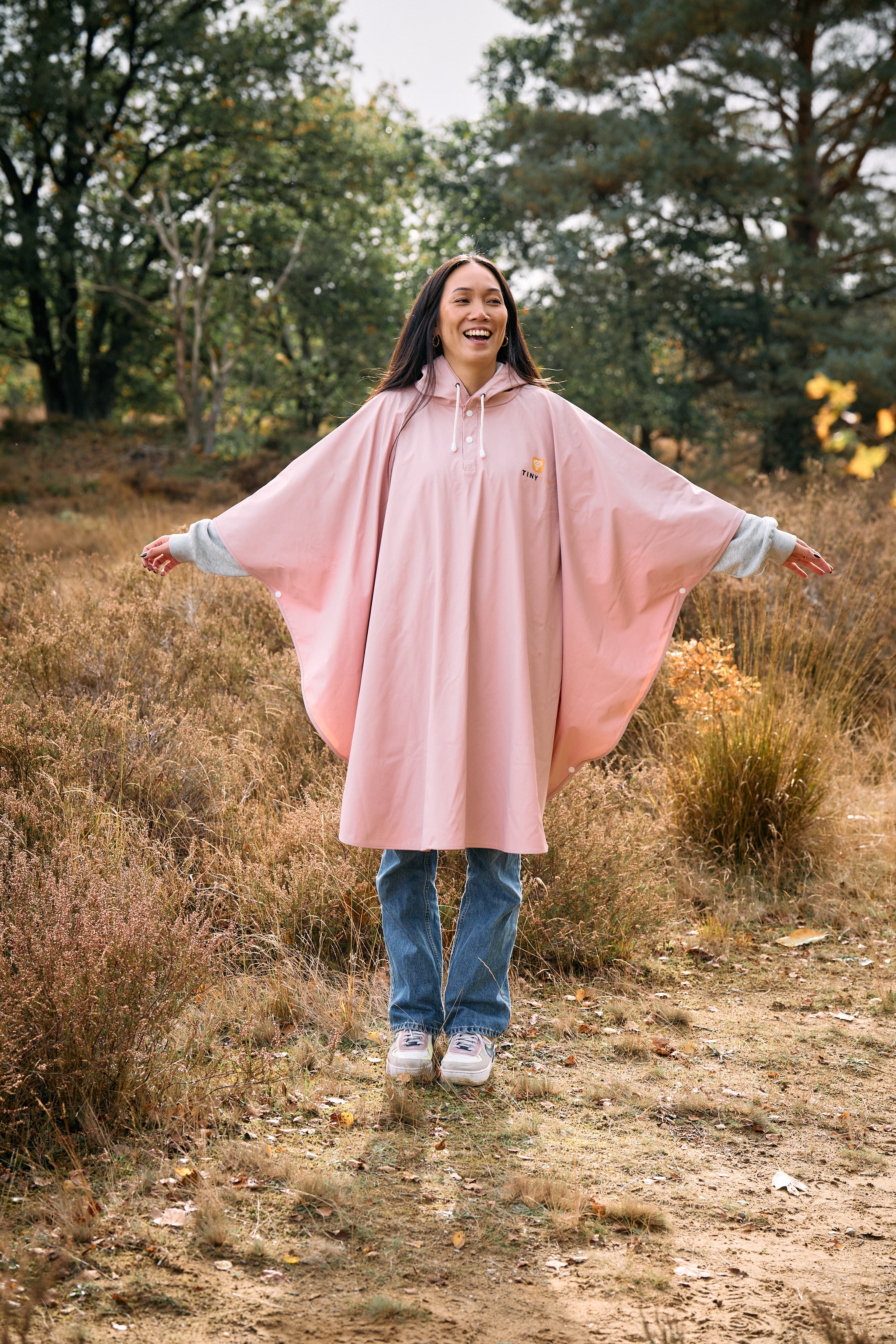 TinyTin - Pale Pink - Regenponcho
