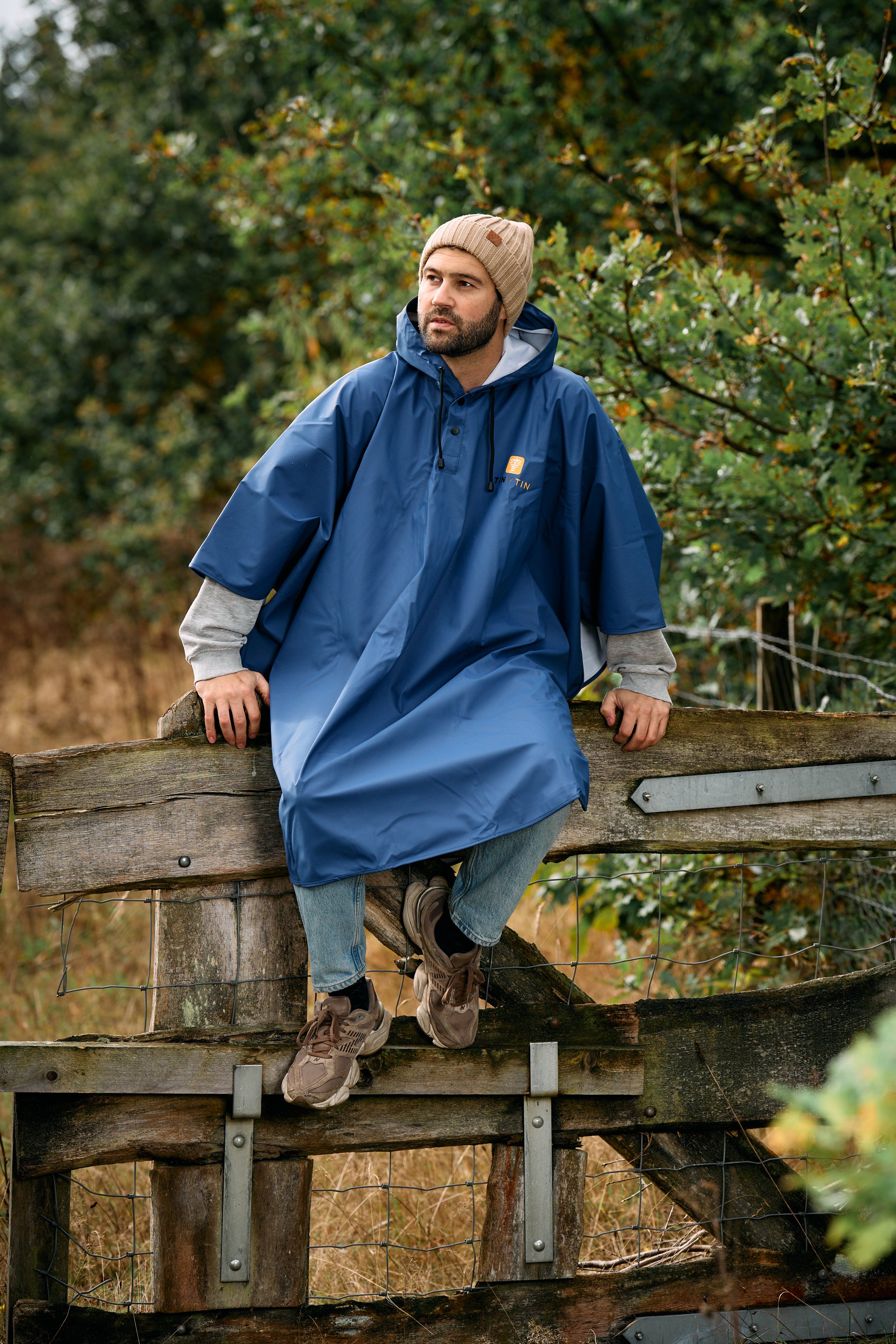 TinyTin - Yale Blue - Regenponcho