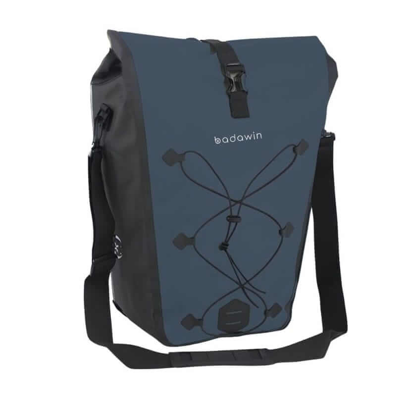 BADAWIN - "Hind" Fietstas Bagagedrager 2-in-1 Blue 25/30L