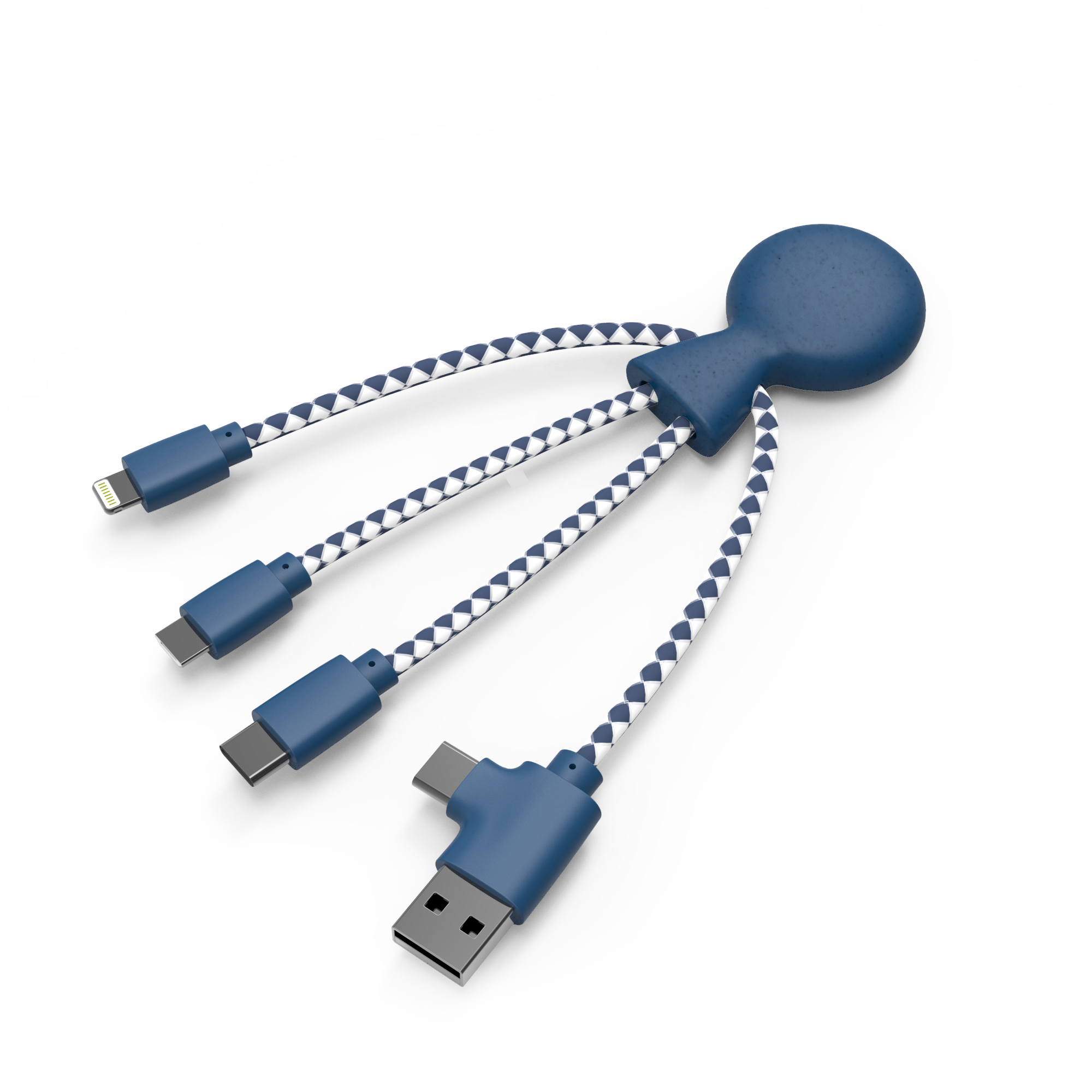 Xoopar - 🔌Mr Bio Recycle Plastic Kabel - Blauw🔌