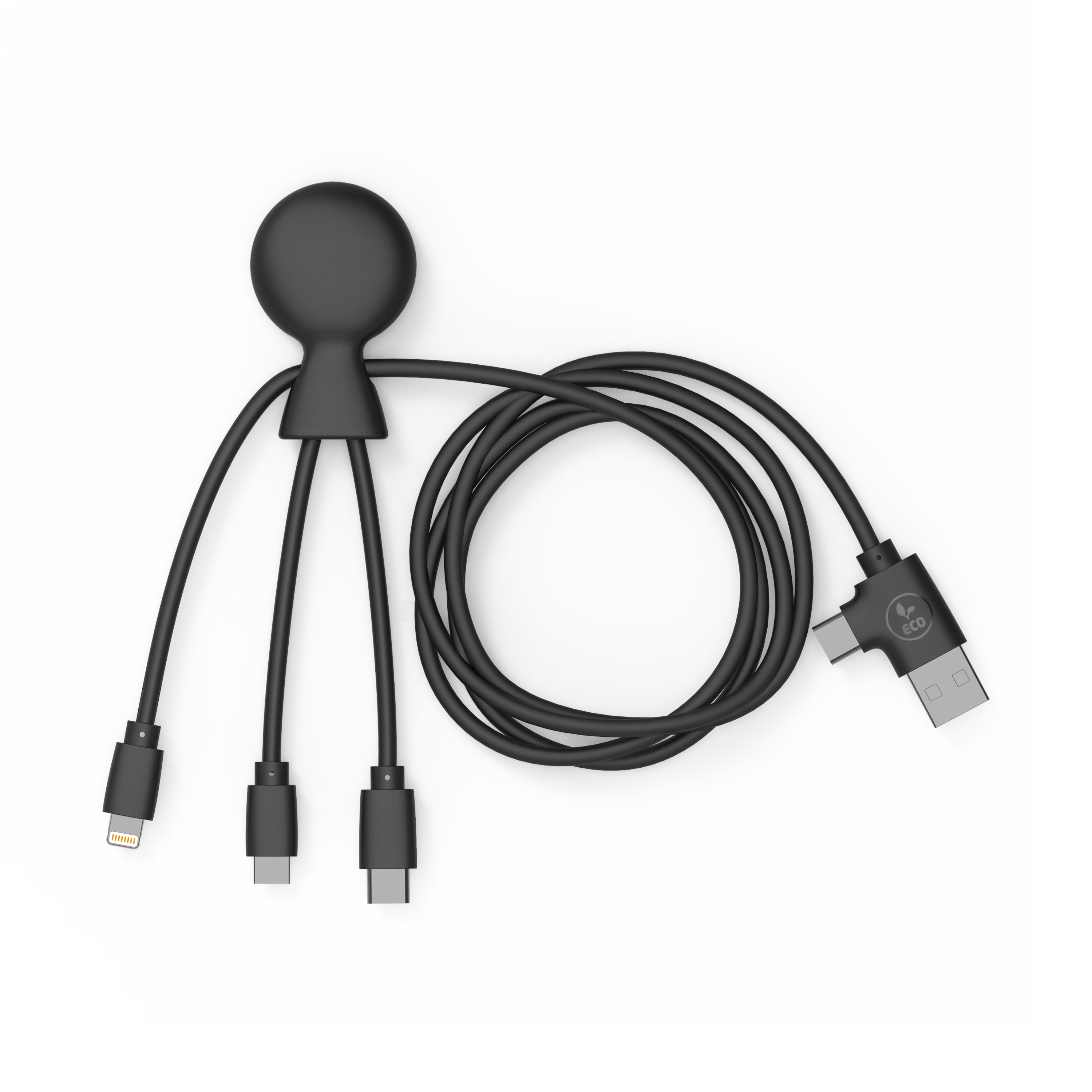 Xoopar -🔌 Mr Bio LONG Kabel - Zwart 🔌