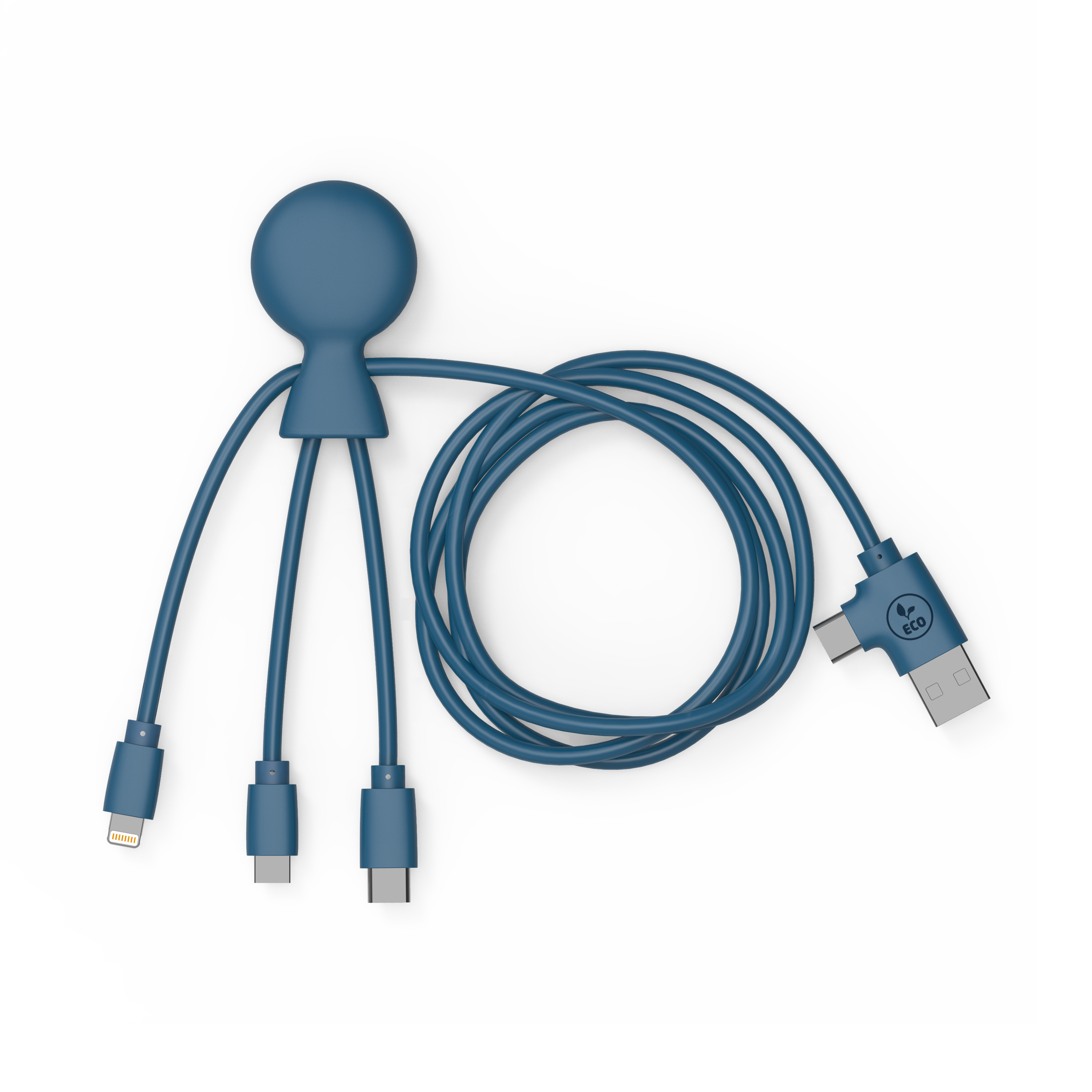 Xoopar -🔌 Mr Bio LONG Kabel - Blue 🔌