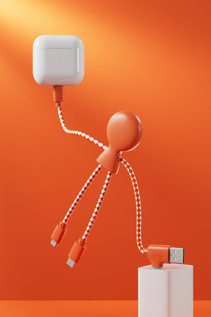 Xoopar - 🔌Mr Bio Recycle Plastic Kabel - Oranje🔌