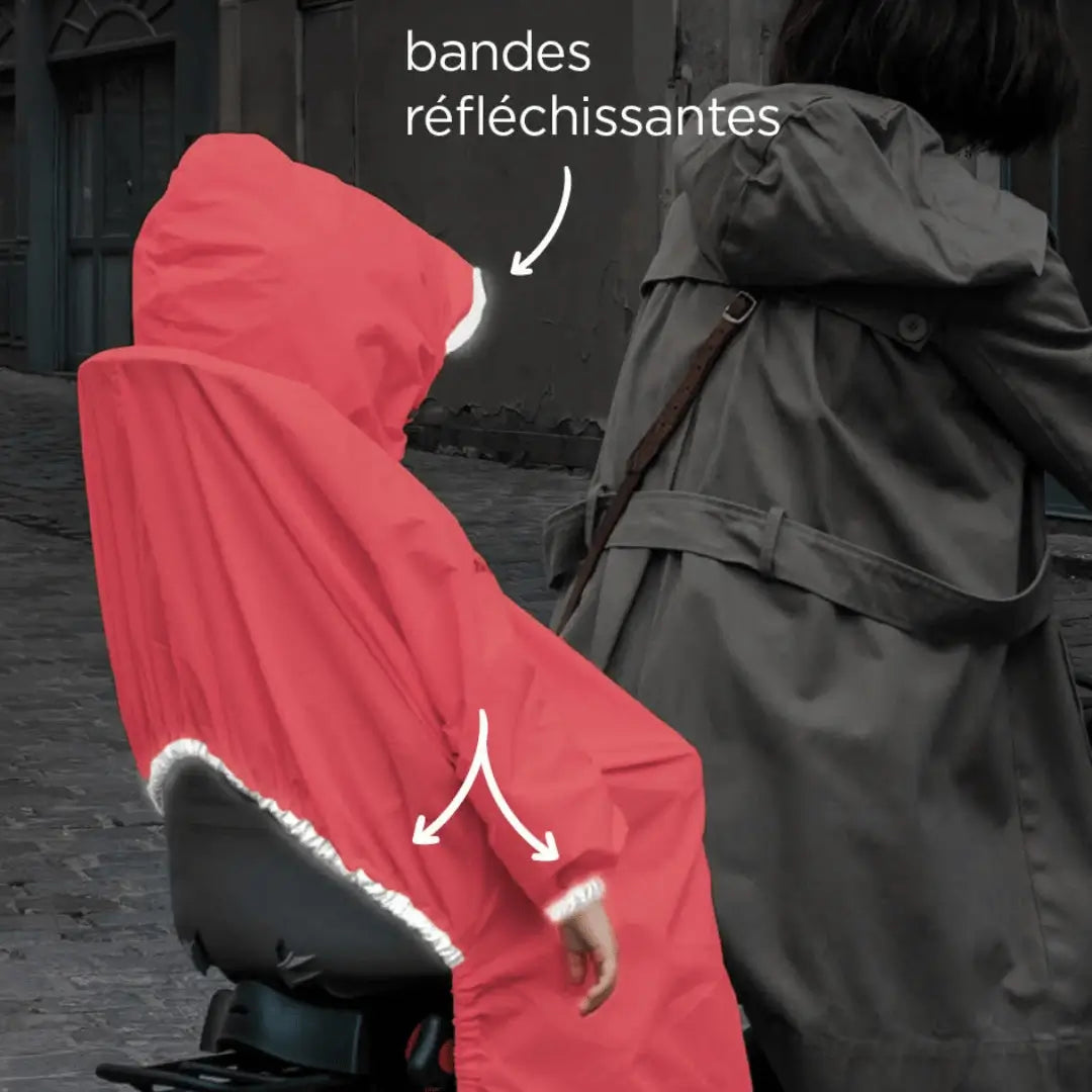 RAINETTE - Regenponcho voor kinderzitje