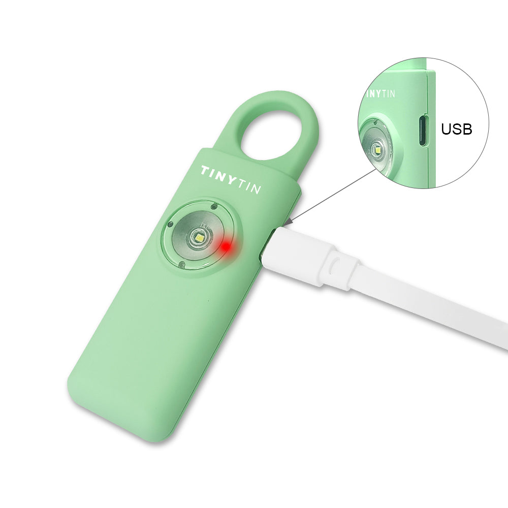 TinyTin - Pastel Green - Persoonlijke veiligheidsalarm