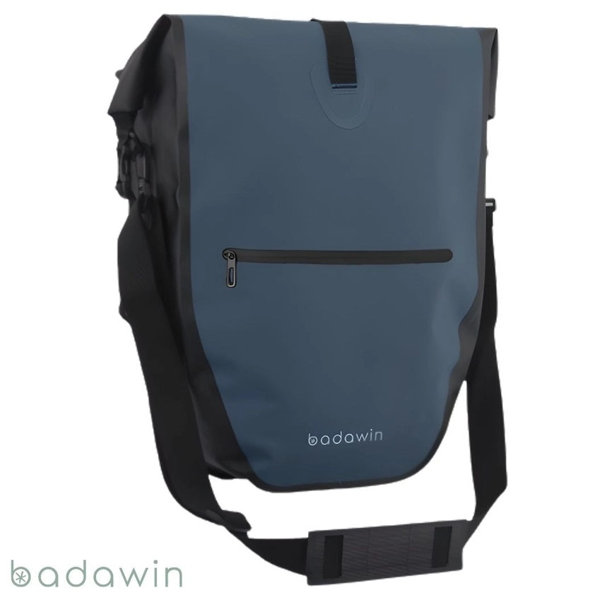 BADAWIN - "HACE" Blauw 3-in-1 Bagagedrager Fietstas