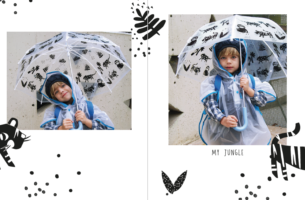 Clima Bisetti - Ponchos de Lluvia Niños 