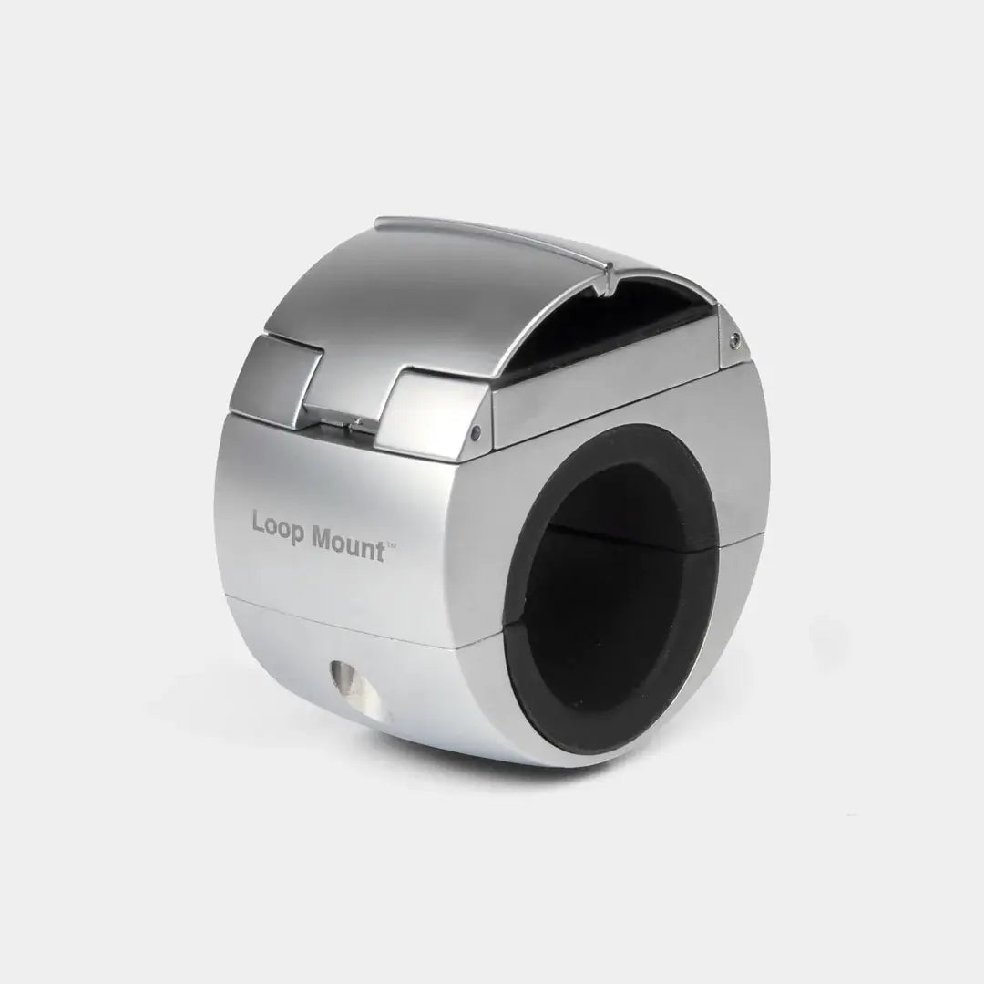 Loop Mount -TWIST - Fiets smartphone houder Zilver