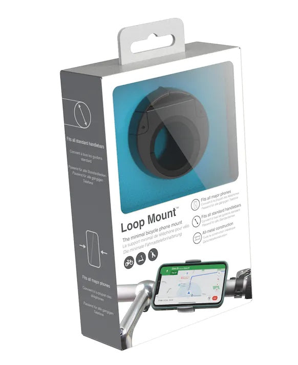 Loop Mount - Fiets smartphone houder Zwart