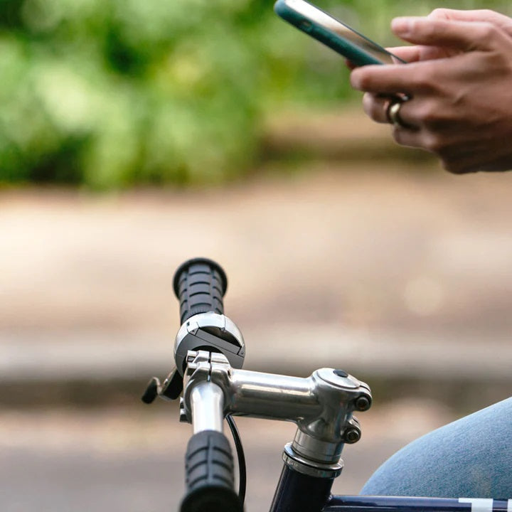 Loop Mount - Fiets smartphone houder Zilver