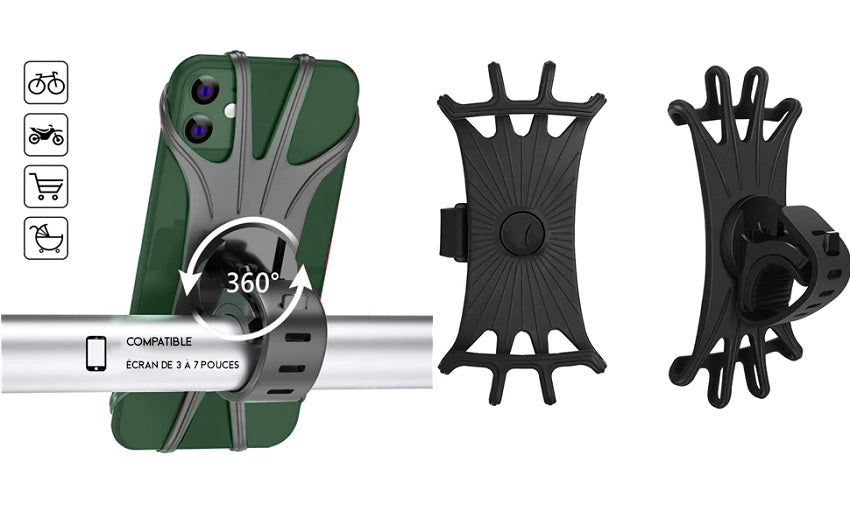 BADAWIN - Soporte de manillar universal para smartphone
