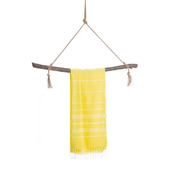 Towel to Go Ipanema hamamdoek in geschenkverpakking geel - TinyTin